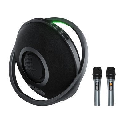 Портативна колонка ACEFAST K5 Max portable wireless speaker, 220W, IPX4, Black (6974316285670) [806367]
