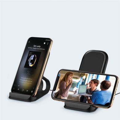 Бездротовий зарядний пристрій ColorWay Wireless Stand 15W Black (CW-CHW31Q-BK) [603093]