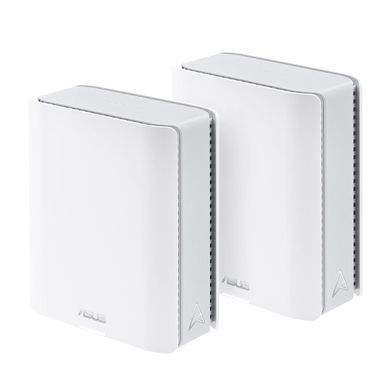 Система WiFi-Mesh ASUS ZenWiFi BT8 BE14000, 1xGE LAN, 1x2.5GE LAN, 1x2.5GE LAN, 1xUSB 3.0, 3мод, білий (90IG0930-MO3B40) [111243]