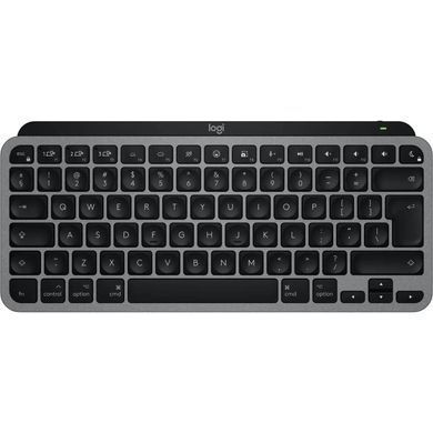 Клавіатура бездротова Logitech MX Keys Mini for Mac Minimalist Wireless Illuminated Space Gray (920-012652) [608484]