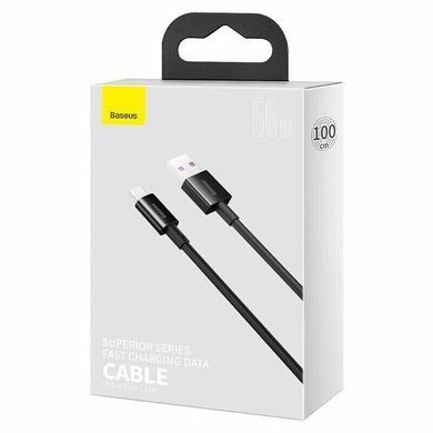 Кабель Baseus Superior Series USB to Type-C 66W 2m Black (CATYS-A01) [802260]
