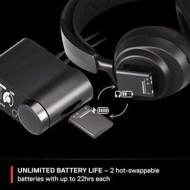 Ігрова гарнітура SteelSeries Arctis Nova Pro Wireless P Black PC/PS/SW/MAC/MOB (61522) [401978]