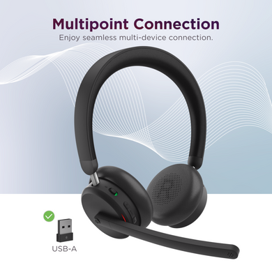 Навушники LENOVO Wireless ANC Headset 6550 (4XD1S19777) [306443]
