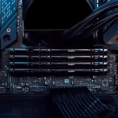 Модуль пам`яті DDR5 2x16GB/6000 Kingston Fury Beast Black (KF560C30BBEK2-32) [608461]