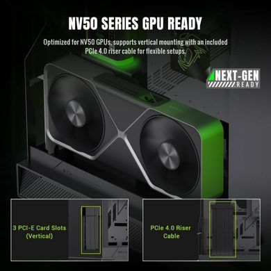 Корпус для комп'ютера ATX W/O PSU BLADE CONCEPT GAMEMAX (9101-0000R0195) [503640]