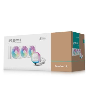 Система водяного охолодження DeepCool LP360 ARGB White (R-LP360-WHMSMC-G-1) [611505]