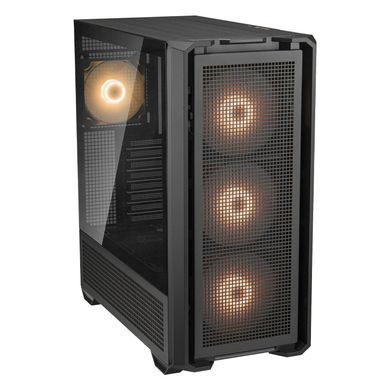 Корпус Cougar Black без БЖ (MX600 RGB) [619919]
