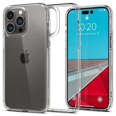 Чохол-накладка Spigen Hybrid для Apple iPhone 14 Pro Max Crystal Clear (ACS04639) [602861]