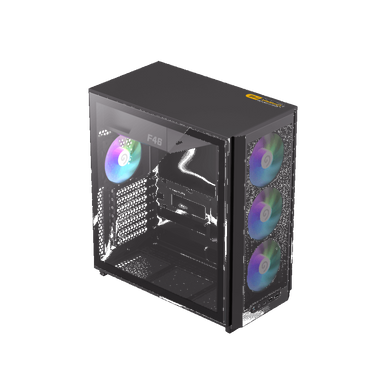 Корпус для комп'ютера ATX W/O PSU GAMEMAX (F46 BK) [503817]