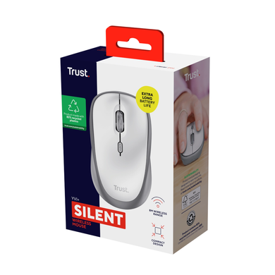 Комп'ютерна миша TRUST Yvi+ Mouse white (25513) [304208]