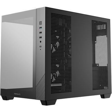 Корпус DeepCool CG330 3F Black без БЖ (R-CG330-BKNGM3-G) [618112]