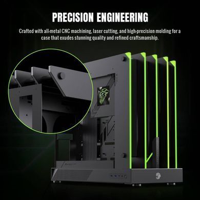 Корпус для комп'ютера ATX W/O PSU BLADE CONCEPT GAMEMAX (9101-0000R0195) [503640]