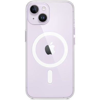 Чохол-накладка Apple Clear Case with MagSafe для Apple iPhone 14 Transparent (MPU13) [602593]