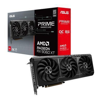 Вiдеокарта ASUS Radeon RX 9060 XT 8GB GDDR6 OC PRIME-RX9060XT-O8G (90YV0MI0-M0NA00) [102582]