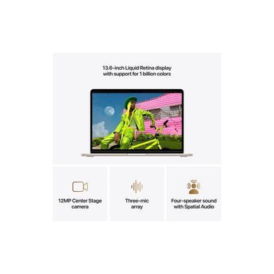 Ноутбук Apple MacBook Air 13 M5 A3449 Starlight (MDHD4UA/A) [729490]