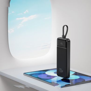 Універсальна мобільна батарея XO PR274 10000mAh 22.5W Black (PR274.black) [610985]