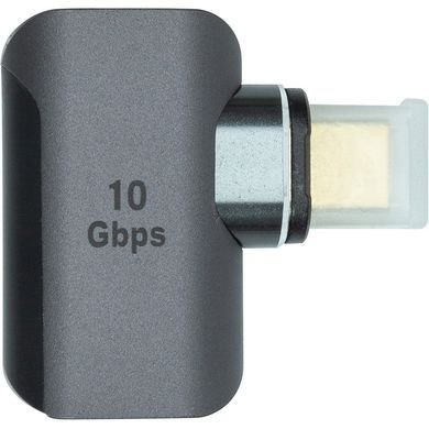 Адаптер PowerPlant USB Type-C - USB (M/F) Black (CA914319) [604367]