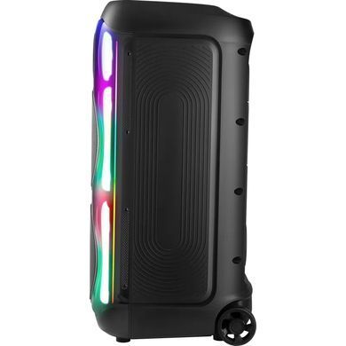 Акустична система 2.0 Defender Boomer 130 120Вт BT/FM/TF/USB/MIC/LED, чорна (65133) [405136]