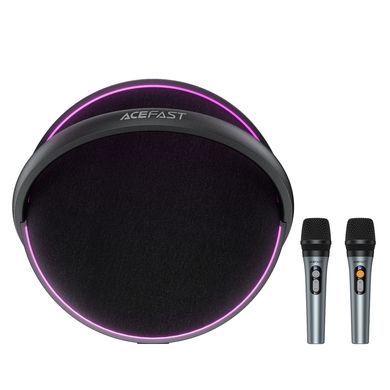 Портативна колонка ACEFAST K5 Max portable wireless speaker, 220W, IPX4, Black (6974316285670) [806367]