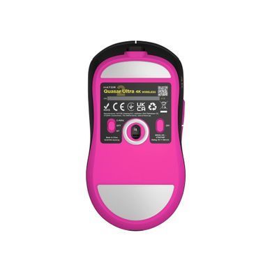 Миша бездротова Hator Quasar 2 Ultra 4K Wireless Black/Pink (HTM570BP) [616826]
