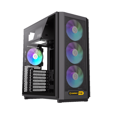 Корпус для комп'ютера ATX W/O PSU GAMEMAX (F46 BK) [503817]