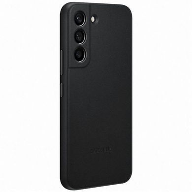 Чохол-накладка Samsung Leather Cover для Samsung Galaxy S22 SM-S901 Black (EF-VS901LBEGRU) [601256]