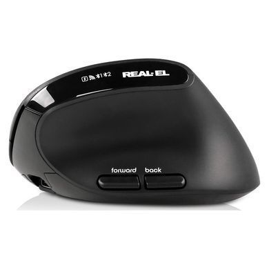Миша бездротова REAL-EL RM-490W Black (EL123200058) [615562]