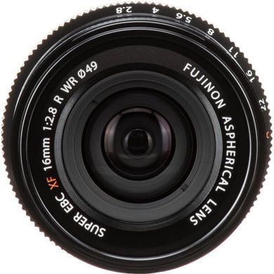 Об`єктив Fujifilm XF 16mm F2.8 R WR Black (16611667) [107808]