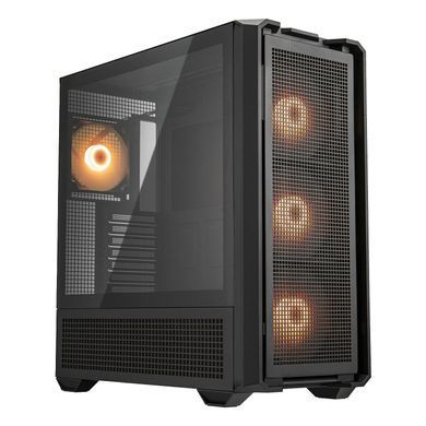 Корпус Cougar Black без БЖ (MX600 RGB) [619919]