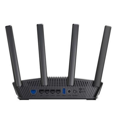 Маршрутизатор ASUS RT-BE82U BE6500 4x2.5GE LAN, 1x2.5GE WAN. 1xUSB3.2, MESH (90IG0990-MO9B00) [105255]