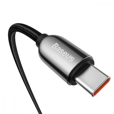 Кабель Baseus Display Fast Charging Data Cable Type-C to Type-C 100W 1m Black (CATSK-B01) [802526]