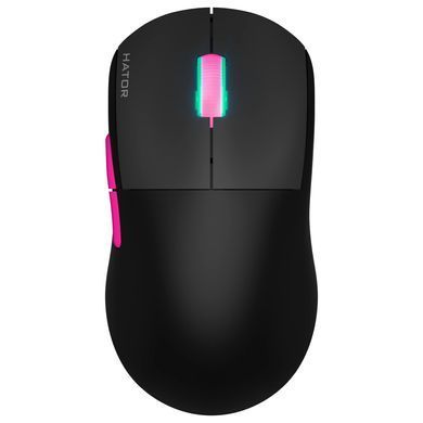 Миша бездротова Hator Quasar 2 Ultra 4K Wireless Black/Pink (HTM570BP) [616826]