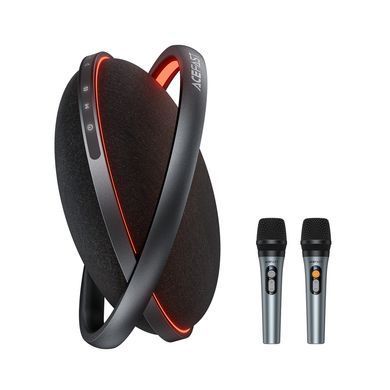 Портативна колонка ACEFAST K5 Max portable wireless speaker, 220W, IPX4, Black (6974316285670) [806367]