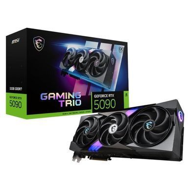 Відеокарта GF RTX 5090 32GB GDDR7 Gaming Trio OC MSI (GeForce RTX 5090 32G GAMING TRIO OC) [605816]