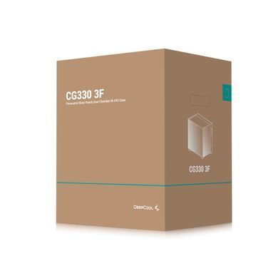Корпус DeepCool CG330 3F Black без БЖ (R-CG330-BKNGM3-G) [618112]