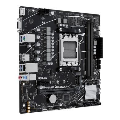 Материнcька плата ASUS PRIME A620M-K sAM5 A620 2xDDR5 HDMI D-Sub mATX (90MB1F40-M0EAY0) [109107]