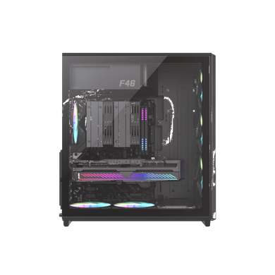 Корпус для комп'ютера ATX W/O PSU GAMEMAX (F46 BK) [503817]