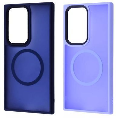 Чохол-накладка Wave Matte Insane Case with Magnetic Ring для Samsung Galaxy S24 Ultra SM-S928 Midnight Blue (2001001830588) [602483]