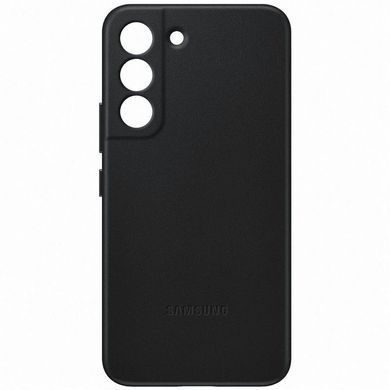 Чохол-накладка Samsung Leather Cover для Samsung Galaxy S22 SM-S901 Black (EF-VS901LBEGRU) [601256]