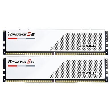Модуль пам`ятi DDR5 2x16GB/5600 G.Skill Ripjaws S5 White (F5-5600J3636C16GX2-RS5W) [611256]