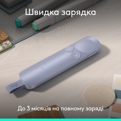 Презентер Logitech Spotlight 2 Light Lilac (910-007673) [621234]