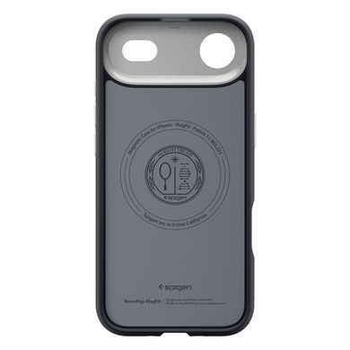 Чохол Spigen для iPhone 17 Air, Nano Pop MagFit, Black Sesame (ACS10301) [112272]