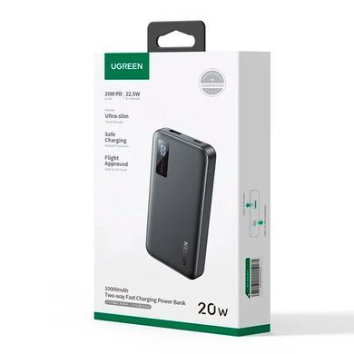 Зовнішній акумулятор UGREEN PB311 10000mAh Mini Quick Charging 20W (UGR-25742) [806659]