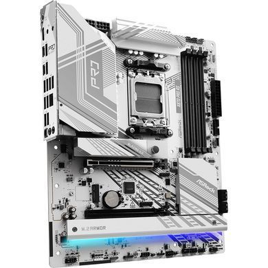 Материнська плата ASRock (AM5/X870, 4*DDR5, 2xPCIex16, HDMI/USB4, 4xSATA, 3xM.2, 2.5GLan, ATX) (X870 PRO RS) [403428]