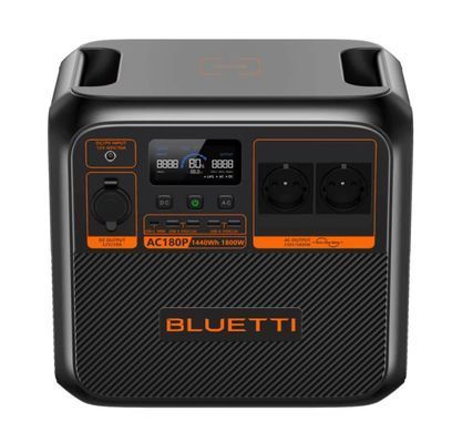 Зарядна станція Bluetti, 1440Wh, 1800W, LiFePO4 (AC180P) [610616]
