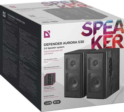 Акустика Defender 2.0 Aurora S30 30Вт (65431) [203822]
