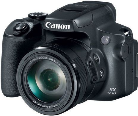 Цифр. фотокамера Canon Powershot SX70 HS Black (3071C012) [17554]