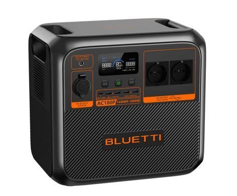 Зарядна станція Bluetti, 1440Wh, 1800W, LiFePO4 (AC180P) [610616]