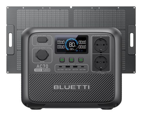 Портативна зарядна станція 1000W BLUETTI (AC70) [500333]