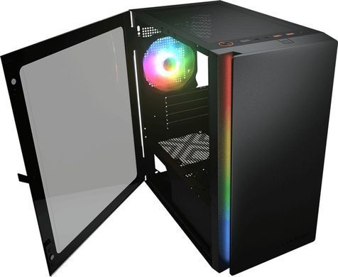 Корпус Cougar Purity RGB Black без БЖ (Purity RGB (Black)) [608676]
